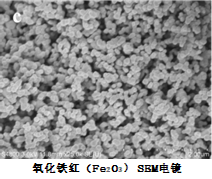 氧化铁红（Fe2O3) SEM电镜图